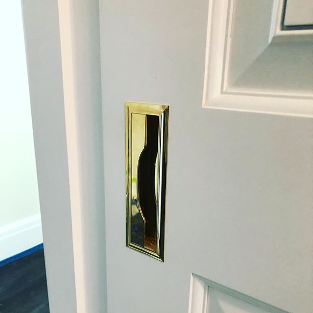 flush pull for embrassure doors